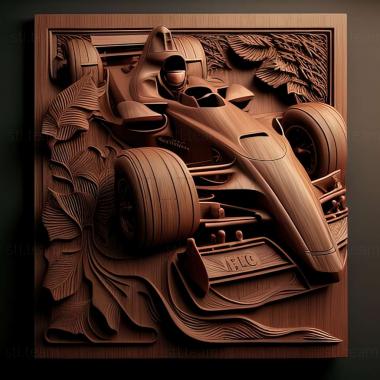 3D модель Гра F1 2002 (STL)